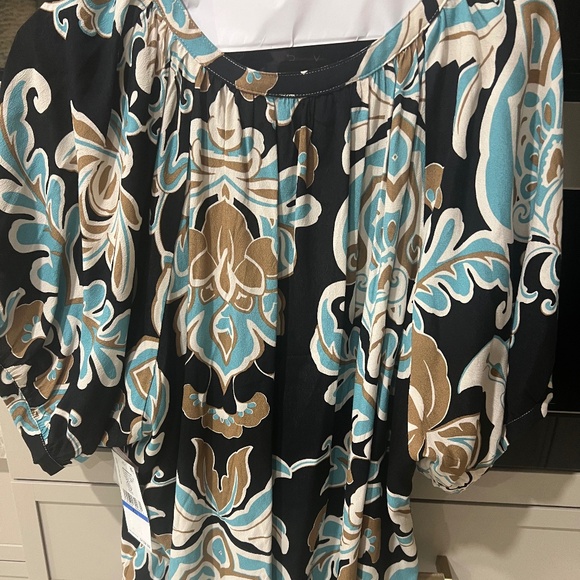 Karen Kane S/S Peasant Top - Picture 7 of 7